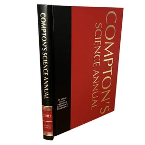 Compton's Science Annual 2002 Hardcover World Book Inc. Reference Textbook