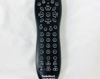 Radioshack 4 In One Universal Remote Control TV VCR DVD Cable 15-2118