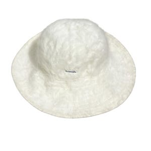 Kangol Furgora Diva White Angora Fur Fuzzy Adult Bucket Hat  display picture 2
