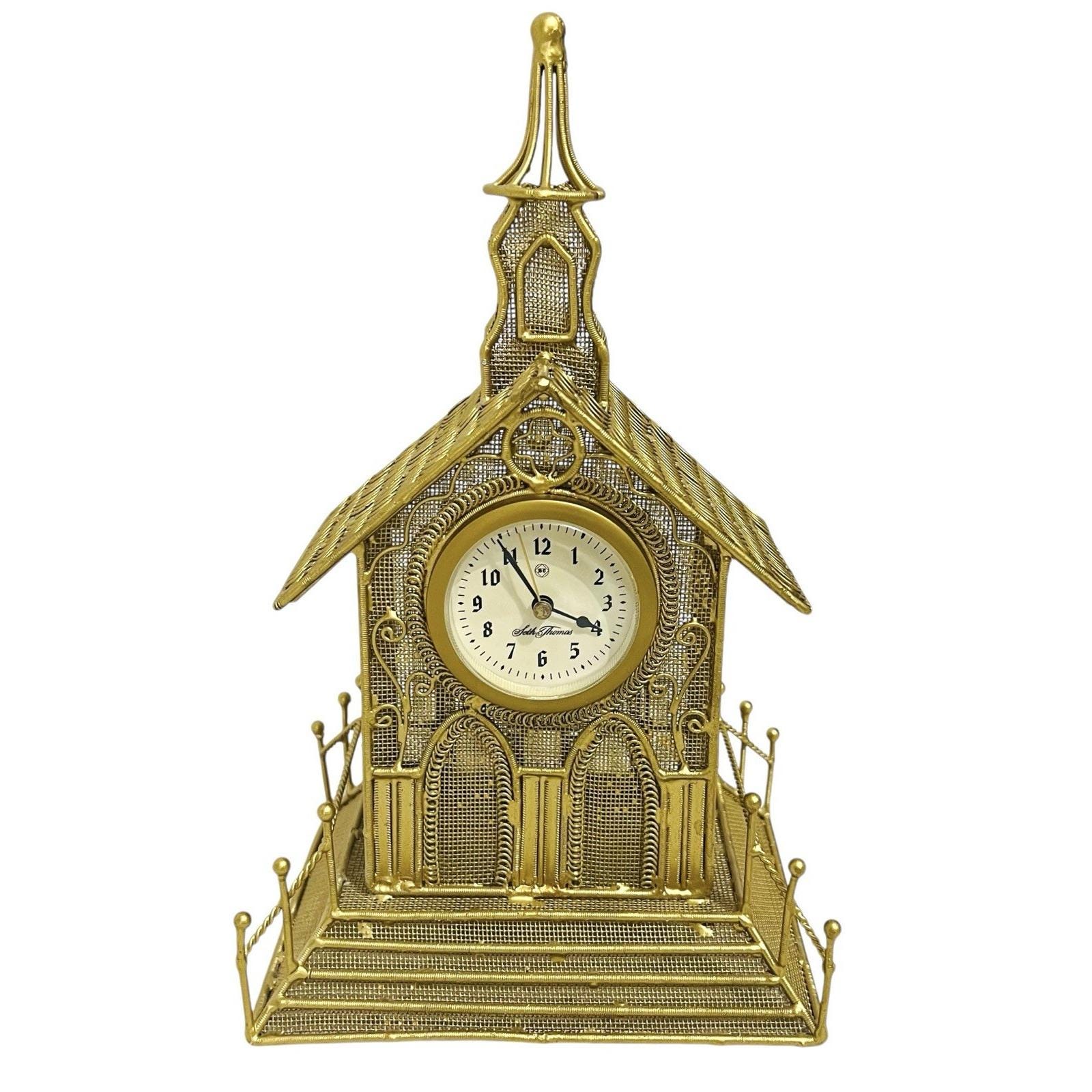 ☆田園☆USA セストーマス Seth Thomas 八角時計 柱時計 作動品 THOMAS