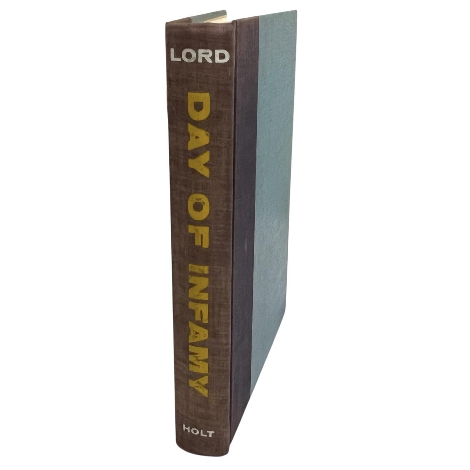 Walter Lord Day of Infamy HC Book 1957 Vintage 1st Edition Pearl