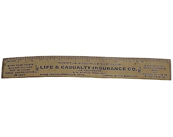 Vintage 1930's Life & Casualty Insurance Company Nashville Tennessee Advertising
