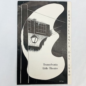 Université de Transylvanie Lexington Kentucky Mai 1950 Programme de jour de Transylvanie
