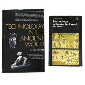 Technology in the Ancient World Henry Hodges HC 1970 1st Ed Paperback 1971 Lot