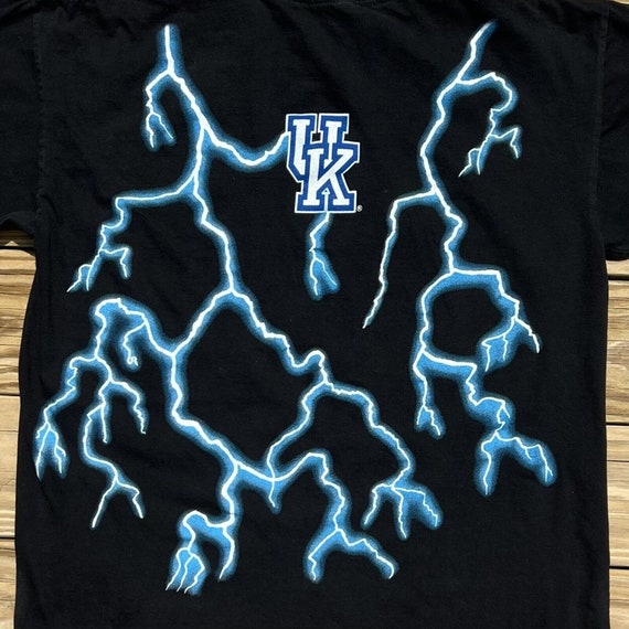 Vtg 1990's Kentucky UK Wildcats Lightning T Shirt… - image 5