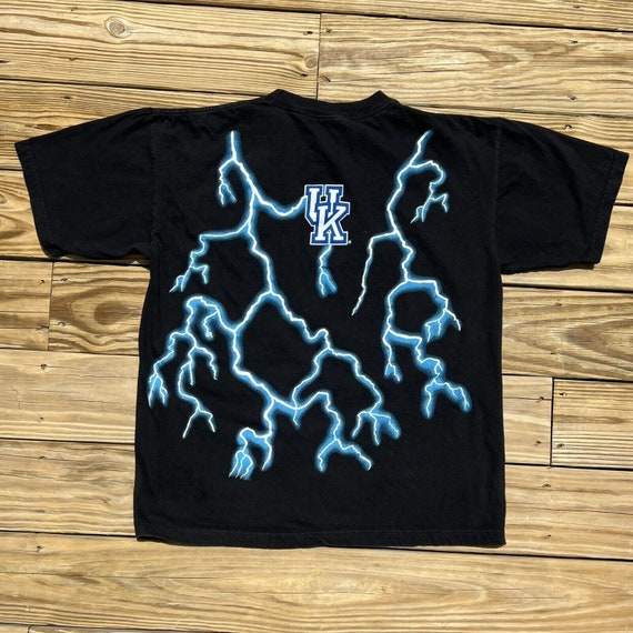 Vtg 1990's Kentucky UK Wildcats Lightning T Shirt… - image 4