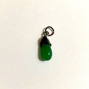 Vintage Celluloid Egg Plant Made in Japan Gumball Prize Cracker Jack Toy Charm