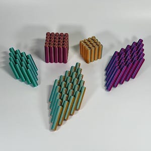 Wobble Crosses Fidget Flexible Toy Print in Place | Digital STL File for 3D Printing