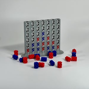 Jogo de mesa Quatro em Linha | Arquivo STL digital para impressão 3D