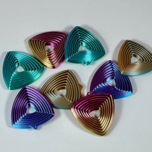 Fidget Wobble Triangle Toy Print in Place | Digital STL File for 3D Printing