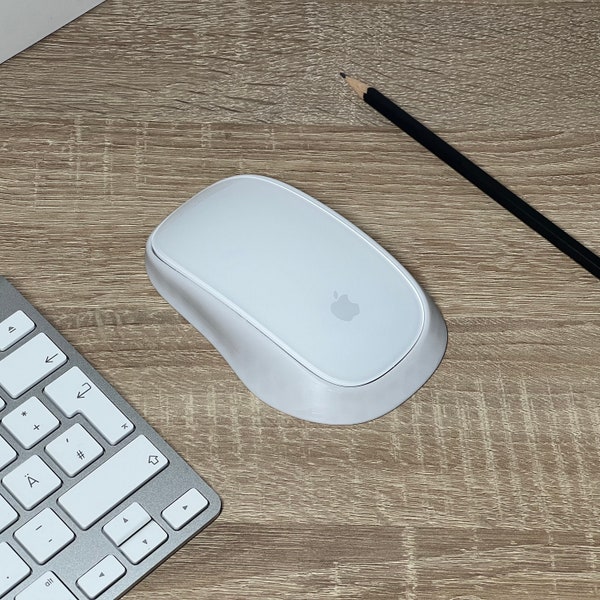 Apple Magic Mouse Ergonomic Case | STL File for 3D Printing DIY | Apple Mac Office Supplies | Desk Setup | Gift idea