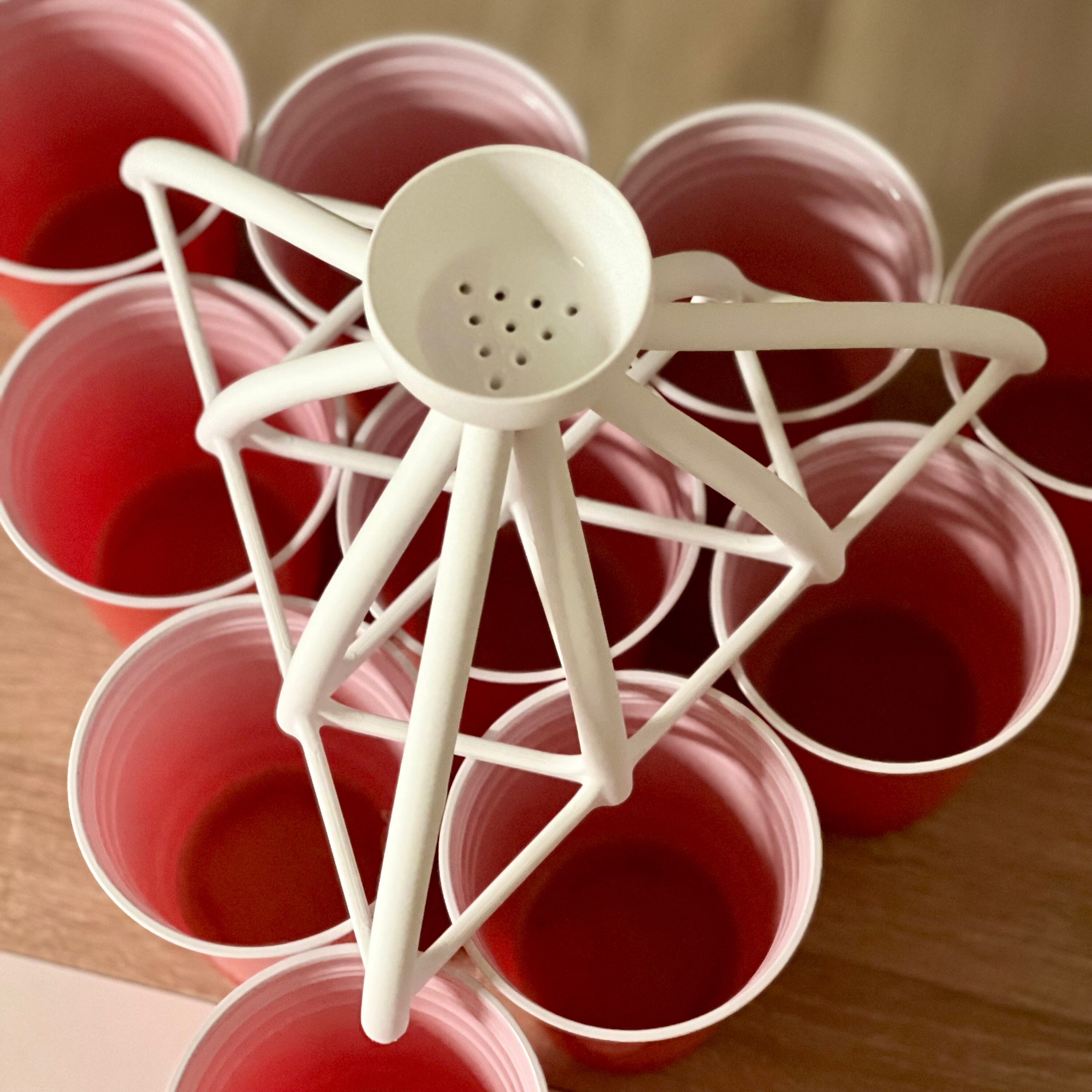 Beer Pong Funnel STL File for 3D Printing DIY Beer Pong Beer Pong