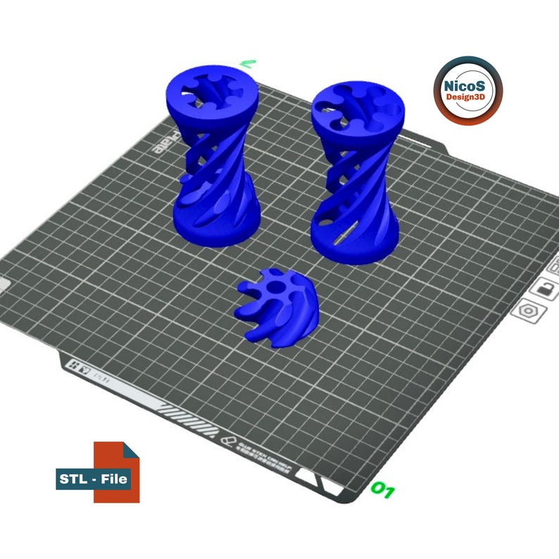 Arquivo STL - Modelo para Impressão 3D | Espiral Cinética Anti-Stress em Formato de Parafuso, Brinquedo de Mesa, Parafuso Impresso no Local para Alívio do Estresse imagem 7