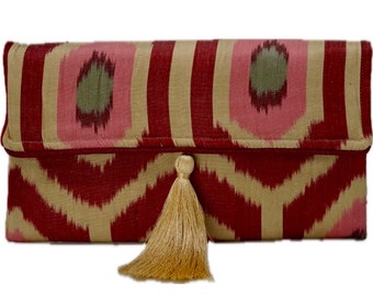 Clutch, Seiden Tasche, Umhängetasche, handgemachte Tasche, besondere Tasche, Boho, Geschenk für sie, Damenhandtasche, Bag, Samt, Hochzeit,