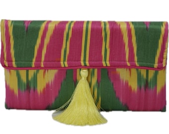 Clutch, silk bag, shoulder bag, handmade bag, special bag, boho, gift for her, women's handbag, bag, velvet, wedding,