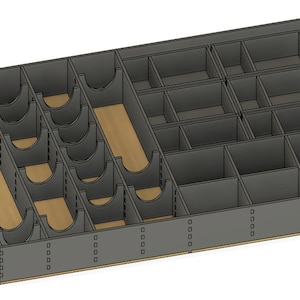 Carcassonne big box dividers design files English, Dutch & German image 2