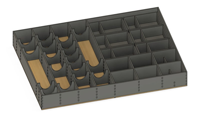 Carcassonne big box dividers design files English, Dutch & German image 2