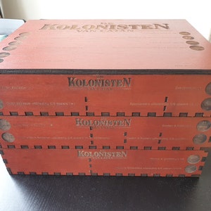 Settlers of Catan Box design files (Dutch & English)