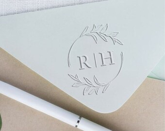 Wählen Sie Ihre Hochzeitsprägung, personalisierte Hochzeit Prägung Stempel, Hochzeitsstempel, benutzerdefinierte Prägung, Monogramm Prägung, Paar Namen Prägung