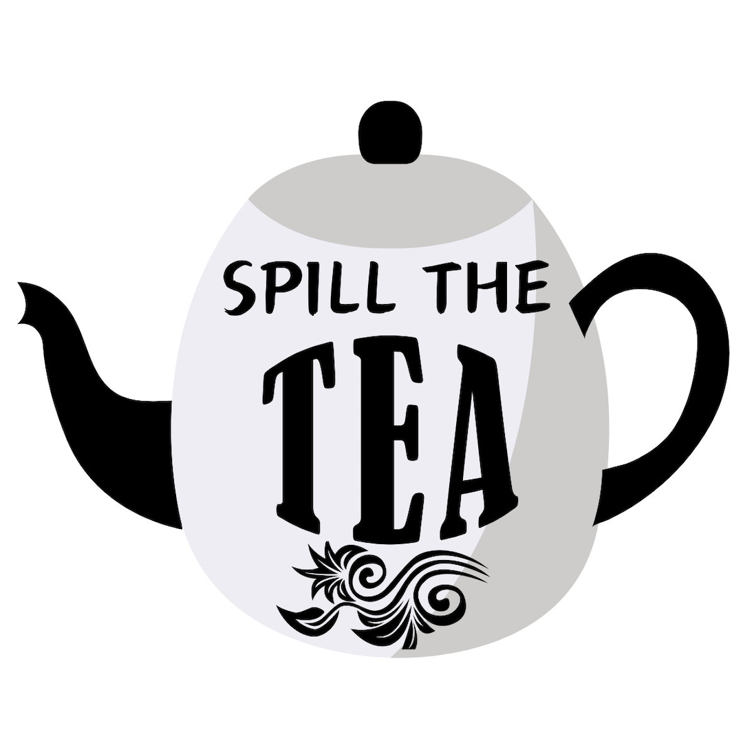 It's Time to Spill the Tea, Premium Vinyl Stickers, Multiple Sizes ...