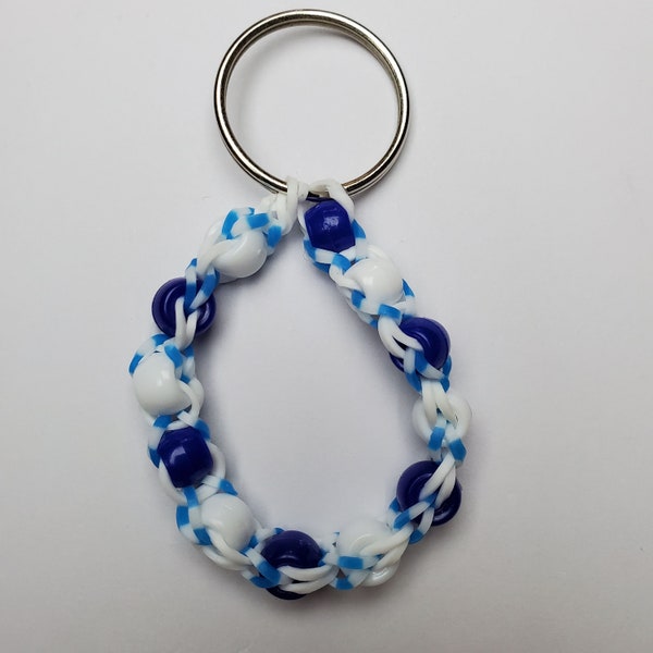 Loom Band Keychain Etsy