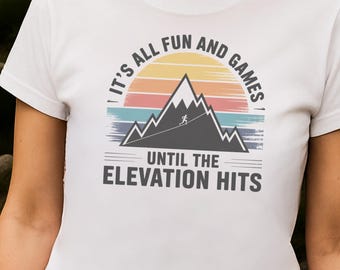 Camping and Hiking Shirt | Mountain Climbing Gift | Nature Lover Apparel