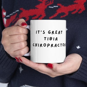 Funny Chiropractor Coffee Mug: Sarcastic Office Gift