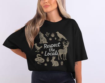 Respektera djurlivet T-shirt: Ökendjur Komfortfärger T-shirt