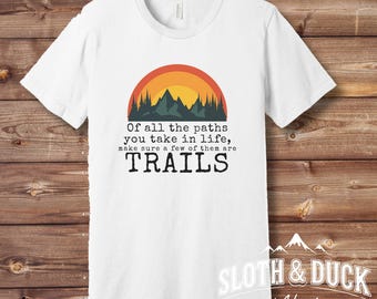 Camping Shirt, Wandern Shirt, Natur Shirt, kampierende Geschenk, Wald Shirt, Backpacking Shirt, Wild Leben Shirt.