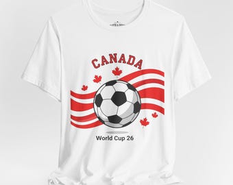 Canada Soccer  World Cup 2026 TShirt