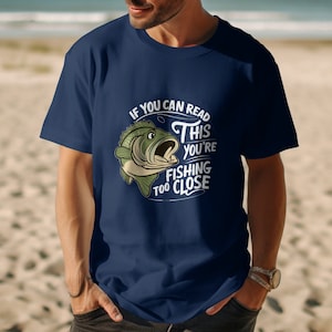 Funny Fishing T-Shirt: Bass Fish, Angler Gift