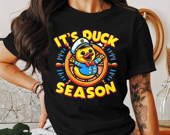 It's Duck Season-T-shirt: grappig Cruise Duck Sailor-T-shirt