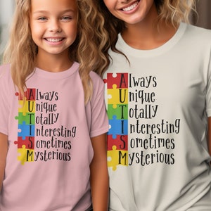 Autism Awareness T-Shirt, Puzzle Piece Graphic Tee, Unisex Inclusive Apparel, Supportive Autism Gift
