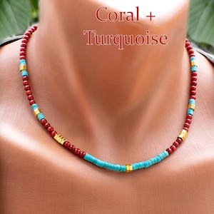コーラルビーズネックレス kiyolakrei】パターンネックレス/ビーズコーラル | 藤巻百貨店