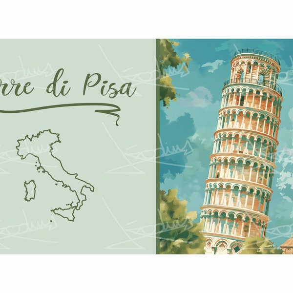 Pisa Tower : Original PC WALLPAPER 16.9