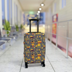 ABSTRACT GROOVY COCO Custom Suitcase Luxury Suitcase Cabin 
