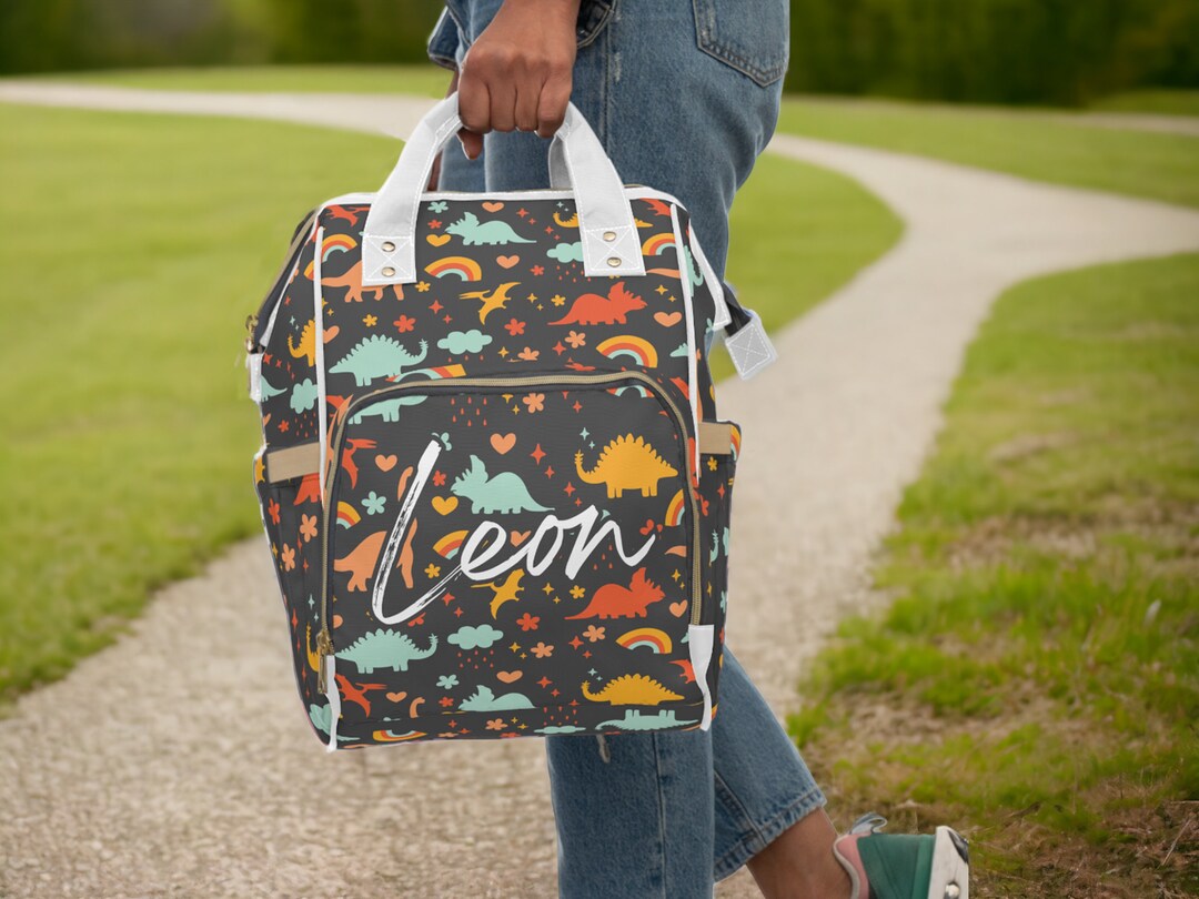 Boho Surfer Personalized Backpack Diaper Bag