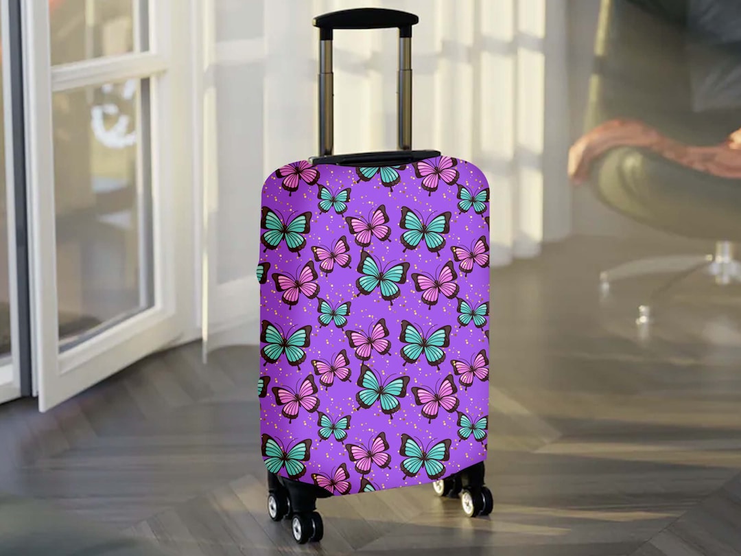 Minimalist Luggage Butterfly Luggage Bag Suitcase Etsy
