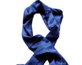Silk scarf Satinecho women&#39;s men&#39;s scarf made of 100% silk by Posh Gear