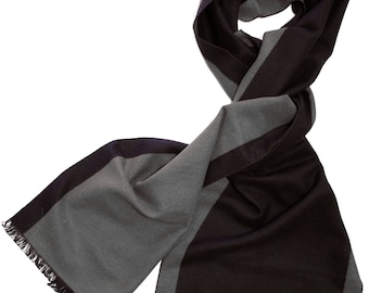 Silk Scarf Bicolor Unisex Scarf Silk made of 100% silk by Posh Gear