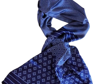Silk scarf Satinata men&#39;s women&#39;s scarf Silk made of 100% silk from Posh Gear