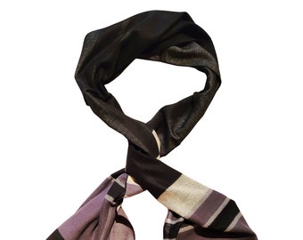 Silk scarf Rigatoseta unisex scarf Silk made of 100% silk from Posh Gear