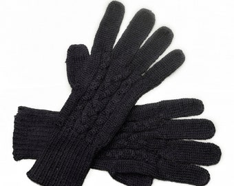 Alpaka Fingerhandschuhe Guantibrada Handschuhe Damen Herren aus 100% Alpakawolle von Posh Gear