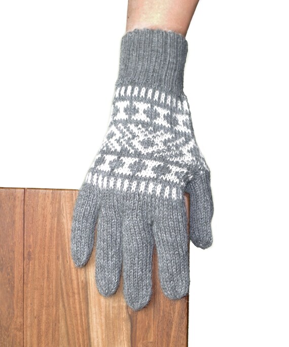Alpaka Fingerhandschuhe Guantofigura Handschuhe Damen Herren aus 100%  Alpakawolle von Posh Gear - Etsy sterreich