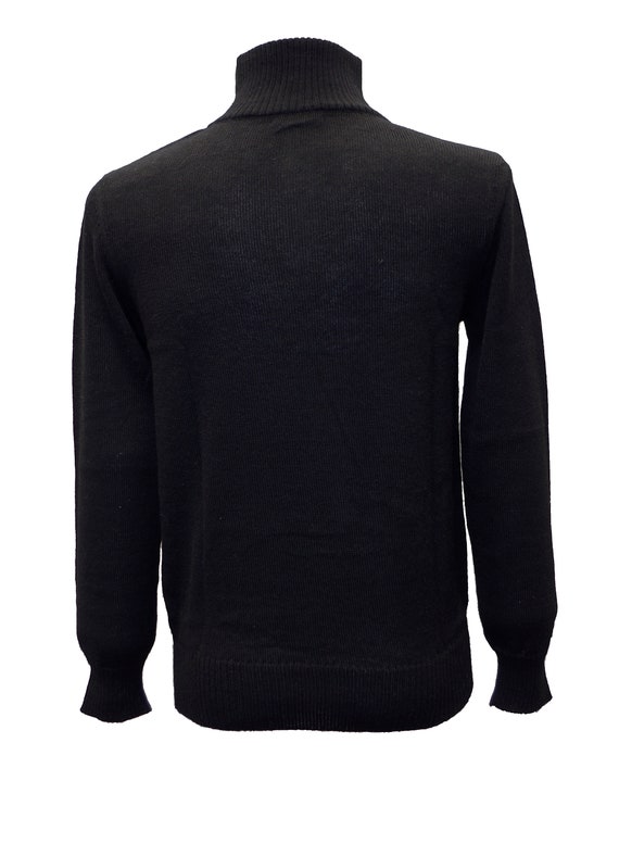 Alpaca men's stand-up collar sweater Lupetto made of 100% alpaca wool by  Posh Gear - Main Image