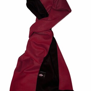 Silk scarf Setafina unisex scarf Silk made of 100% silk from Posh Gear Red