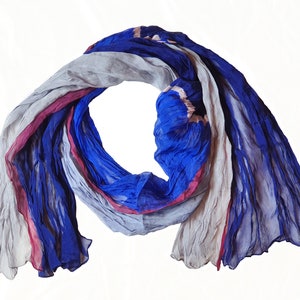 Silk Scarf Marinseta Scarf Silk made from 100% silk by Posh Gear