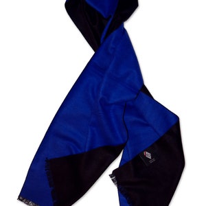 Silk scarf Setafina unisex scarf Silk made of 100% silk from Posh Gear Blue