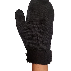 Alpaca Mittens Alpaca Gloves Guantiforaggio Women Men made of Alpaca Wool by Posh Gear
