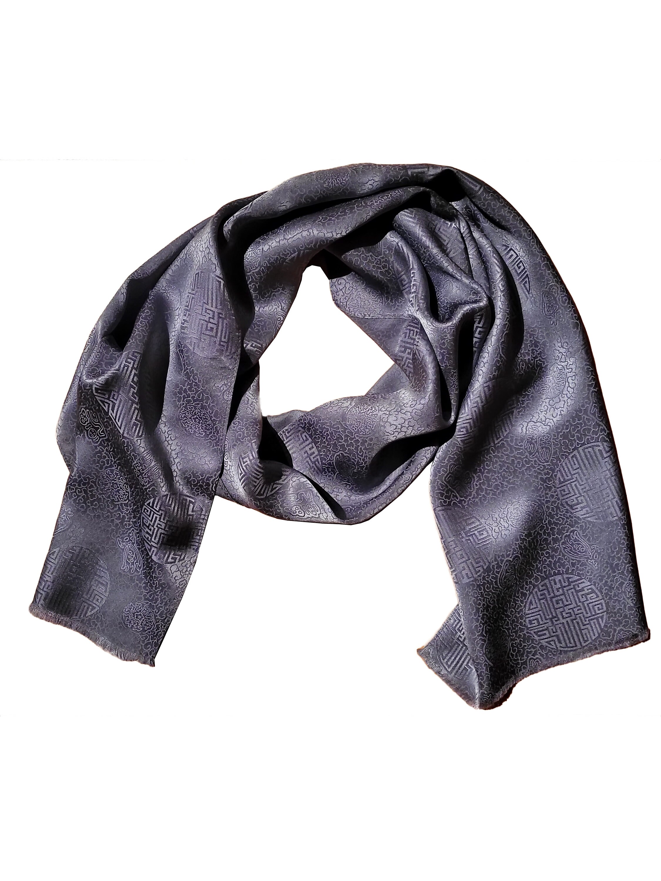 Sciarpa In Seta 100% Marinseta Di Posh Gear – Unisex, 30x180 Cm, Morbida E Elegante